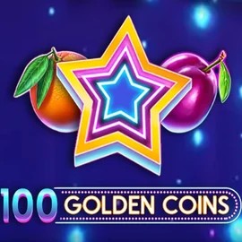 100 Golden Coins slot visual from Amusnet Interactive available on rockwin.eu