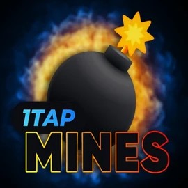1Tap Mines slot icon by Turbo Games, available at RockWin Casino