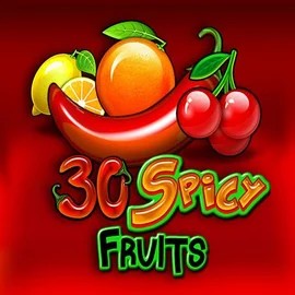 30 Spicy Fruits game by Amusnet Interactive – logo hosted on RockWin Casino