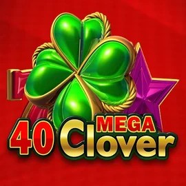 40 Mega Clover logo by Amusnet Interactive RockWin Casino