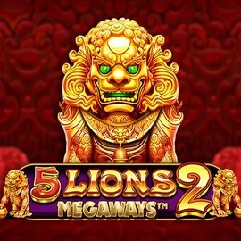 5 Lions Megaways 2 slot logo by Pragmatic Play at RockWin Casino