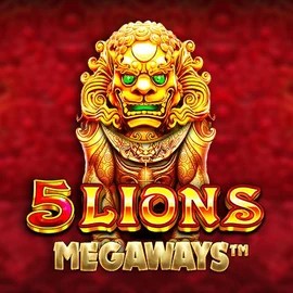 Play the 5 Lions Megaways slot by Pragmatic Play on RockWin Casino