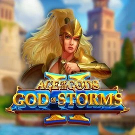 Age Of The Gods: God Of Storms 2 slot icon by Playtech, available at RockWin Casino
