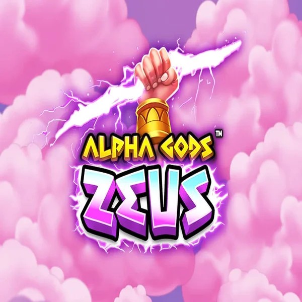 Alpha Gods Zeus logo – Slots by PearFiction Studios at RockWin Casino