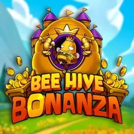 Bee Hive Bonanza online game logo by NetEnt on rockwin.eu