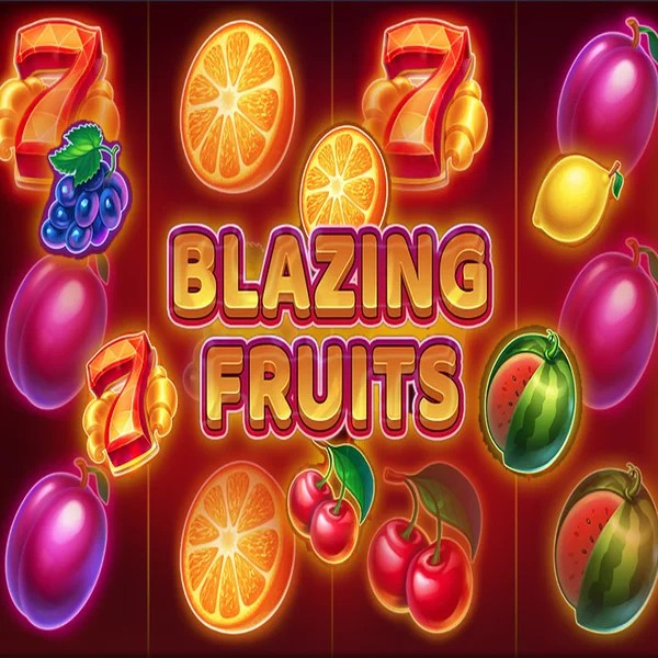 Blazing Fruits logo – Slots by Inbet Games at RockWin Casino