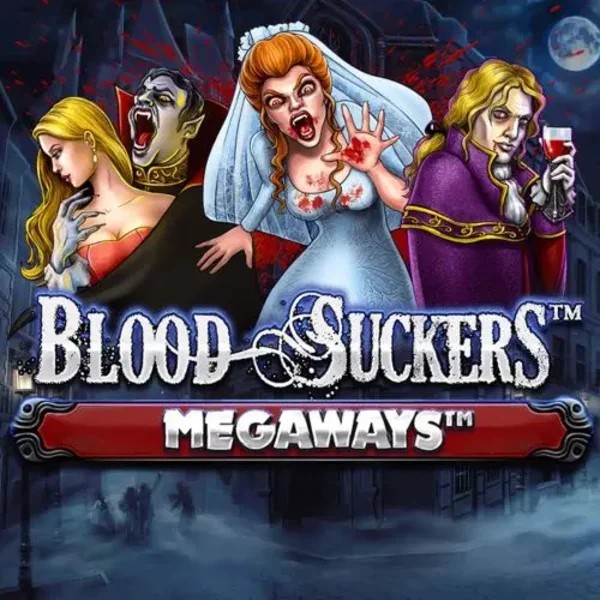Blood Suckers Megaways logo – Slots by Red Tiger Gaming at RockWin Casino