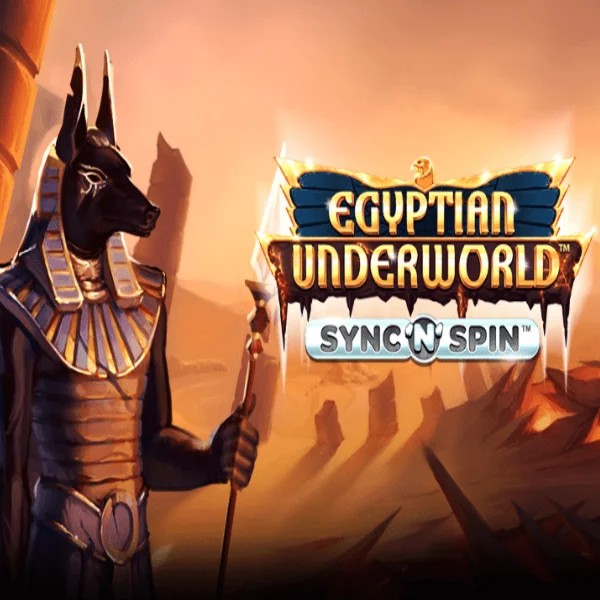 Egyptian Underworld slot icon by Greentube, available at RockWin Casino