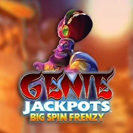 Genie Jackpots: Big Spin Frenzy logo by Blueprint Gaming at RockWin Casino