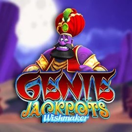 Genie Jackpots Wishmaker logo by Blueprint Gaming RockWin Casino