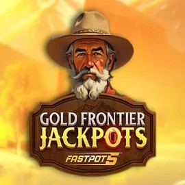Gold Frontier Jackpots FastPot5 game by Yggdrasil – logo hosted on RockWin Casino
