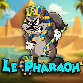 Le Pharaoh slot visual from Hacksaw Gaming available on rockwin.eu
