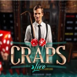 Live Craps by Evolution, showcased at rockwin.eu – game logo