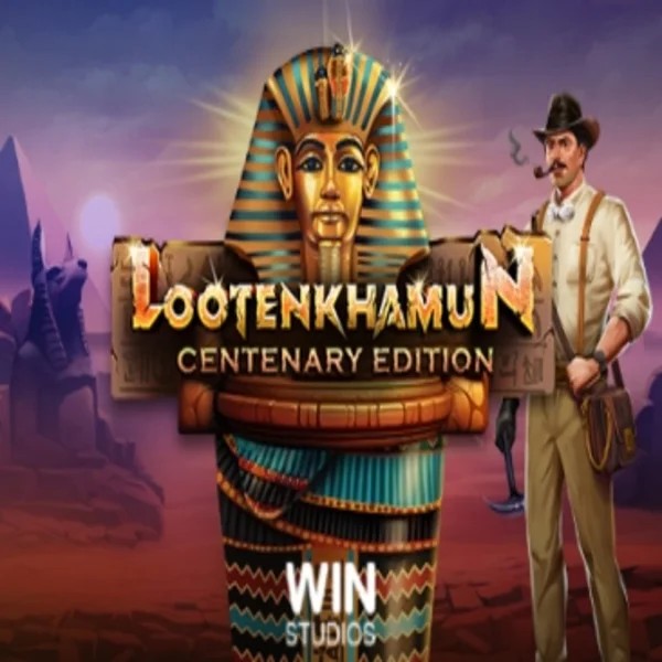 Loot'en Khamun the Dead Sea Scrolls logo – Slots by Win Studios at RockWin Casino