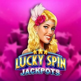 Lucky Spin Jackpots logo by Novomatic RockWin Casino