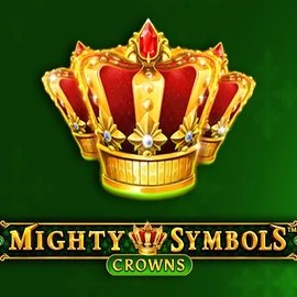 Official Slots logo: Mighty Symbols Crowns by Wazdan at RockWin Casino