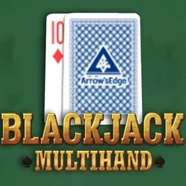 Multihand Blackjack slot visual from Pragmatic Play available on rockwin.eu