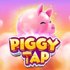 Piggy Tap slot logo by Onlyplay at RockWin Casino