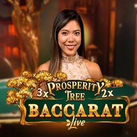 Prosperity Tree Baccarat slot icon by Evolution, available at RockWin Casino