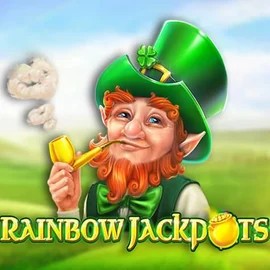 Rainbow Jackpots slot icon by Red Tiger Gaming, available at RockWin Casino