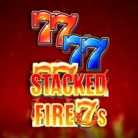 Official Slots logo: Stacked Fire 7s by Inspired Gaming at RockWin Casino