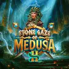 Slots logo of Stone Gaze of Medusa 2 from Stakelogic at RockWin Casino