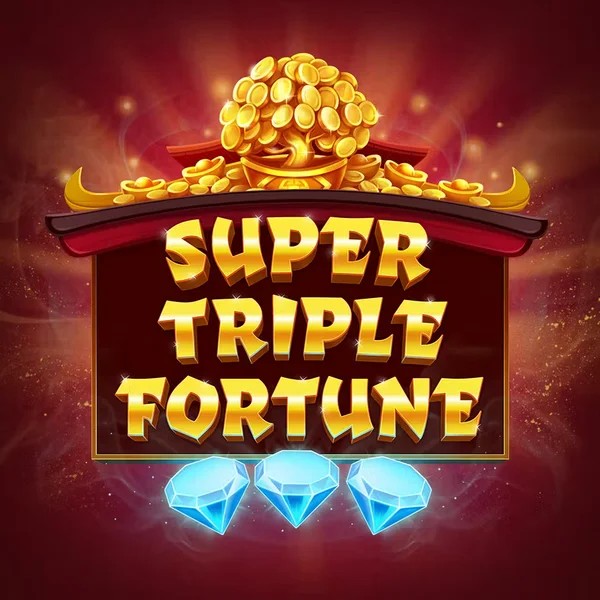 Super Triple Fortune online game logo by Greentube on rockwin.eu