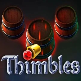 Thimbles slot logo by Evoplay at RockWin Casino