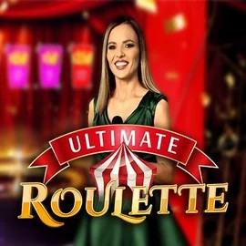 Ultimate Roulette slot visual from Ezugi available on rockwin.eu
