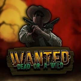Wanted Dead or a Wild game by Hacksaw Gaming – logo hosted on RockWin Casino